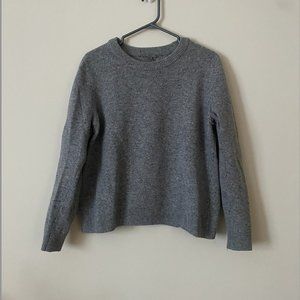 COS 100% Wool Grey Sweater Size M